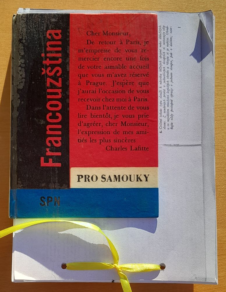 Francouzština pro samouky + Klíč na okopírovaných papieroch
