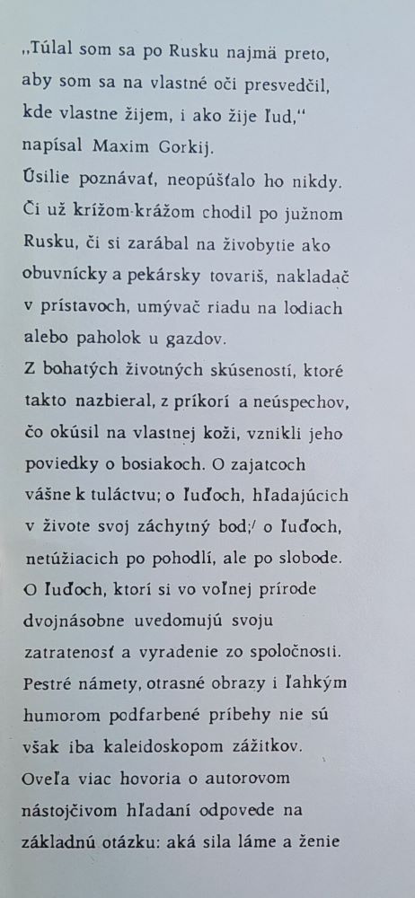 Makar Čudra / Gorkij / ČŠM