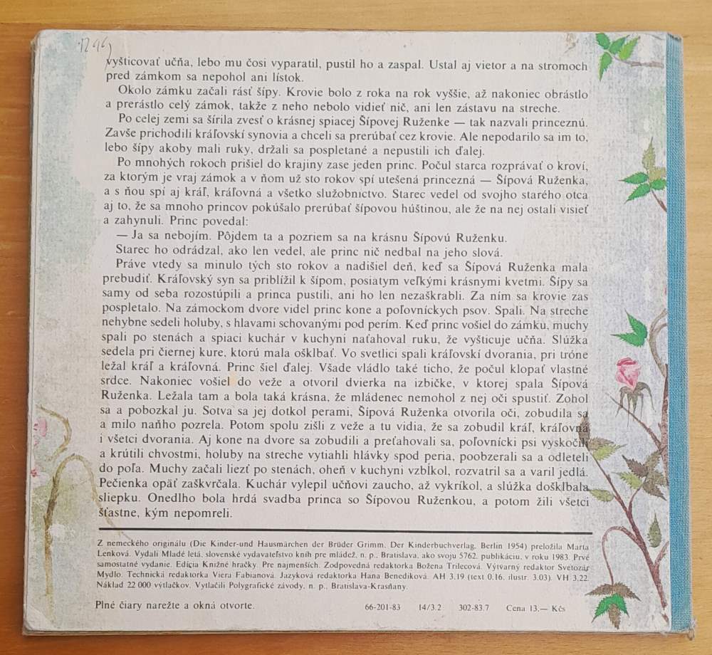 O Šípovej Ruženke