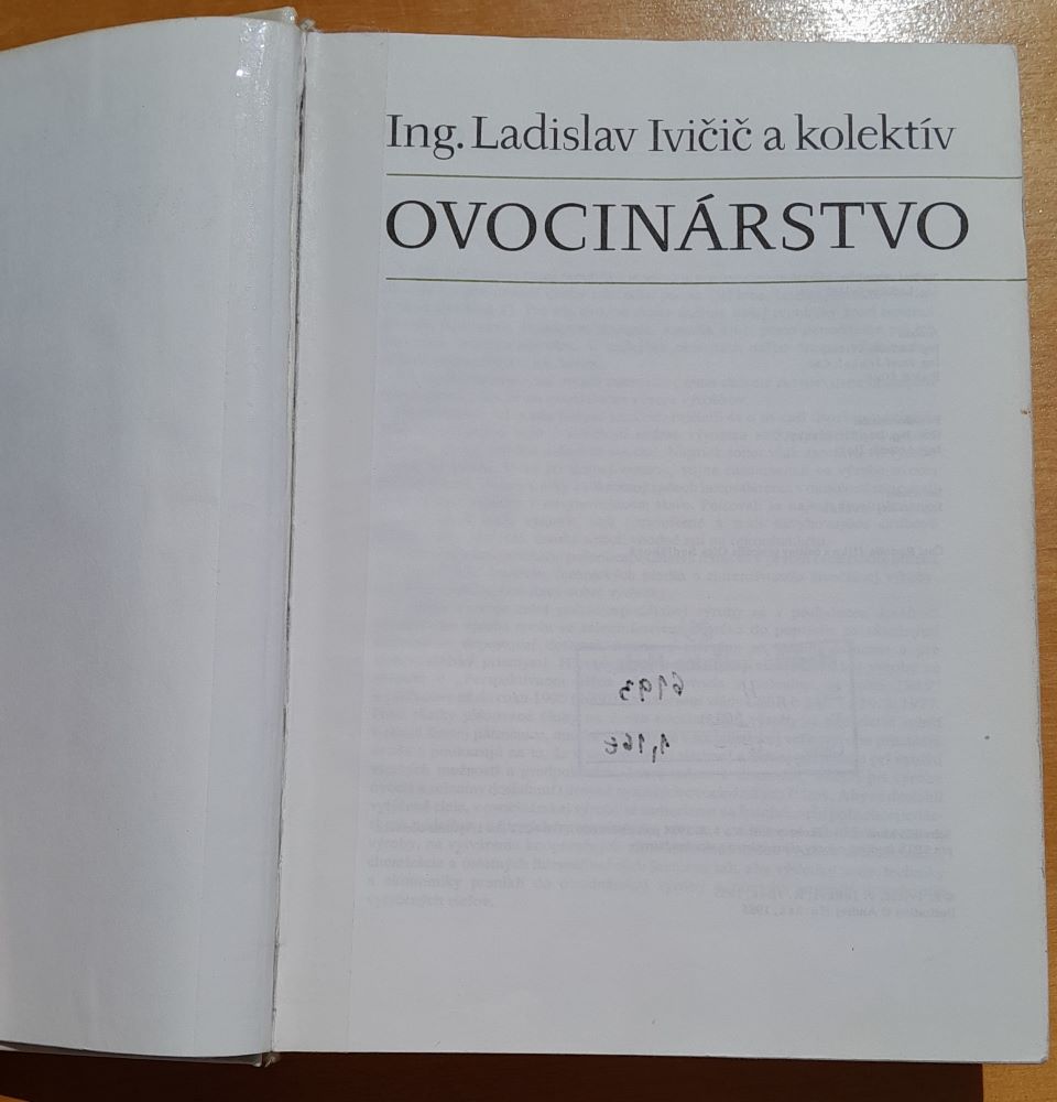 Ovocinárstvo / Edícia Rastlinná výroba