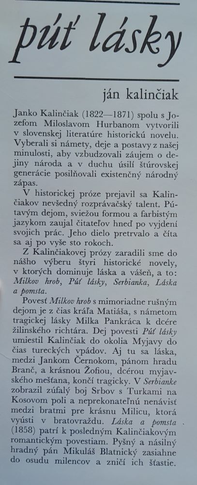Púť lásky / Hviezdoslavova knižnica