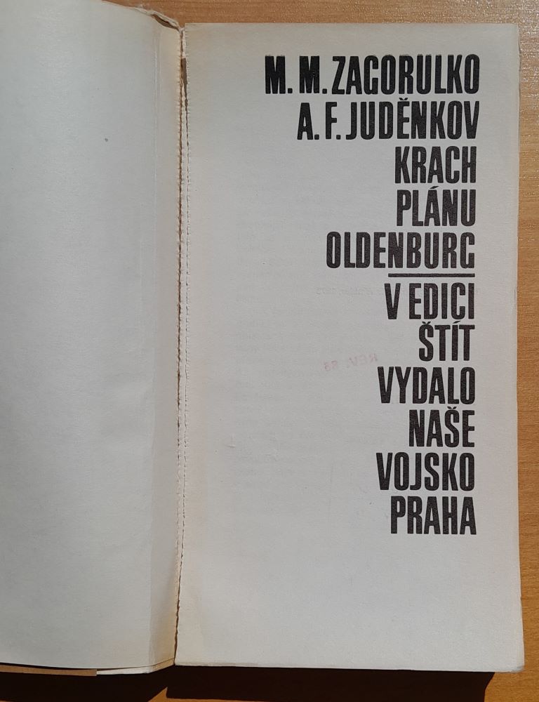 Krach plánu Oldenburg