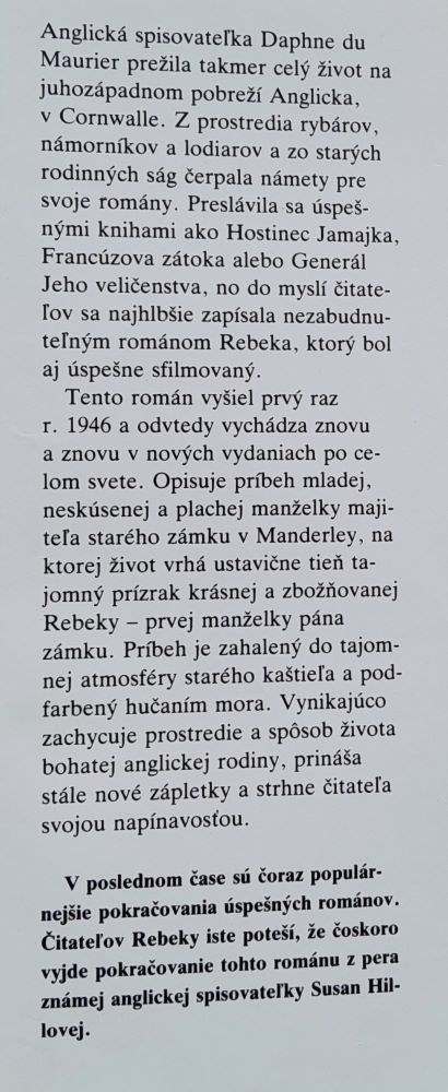 Rebeka / 1. časť série Mrtvá a živá
