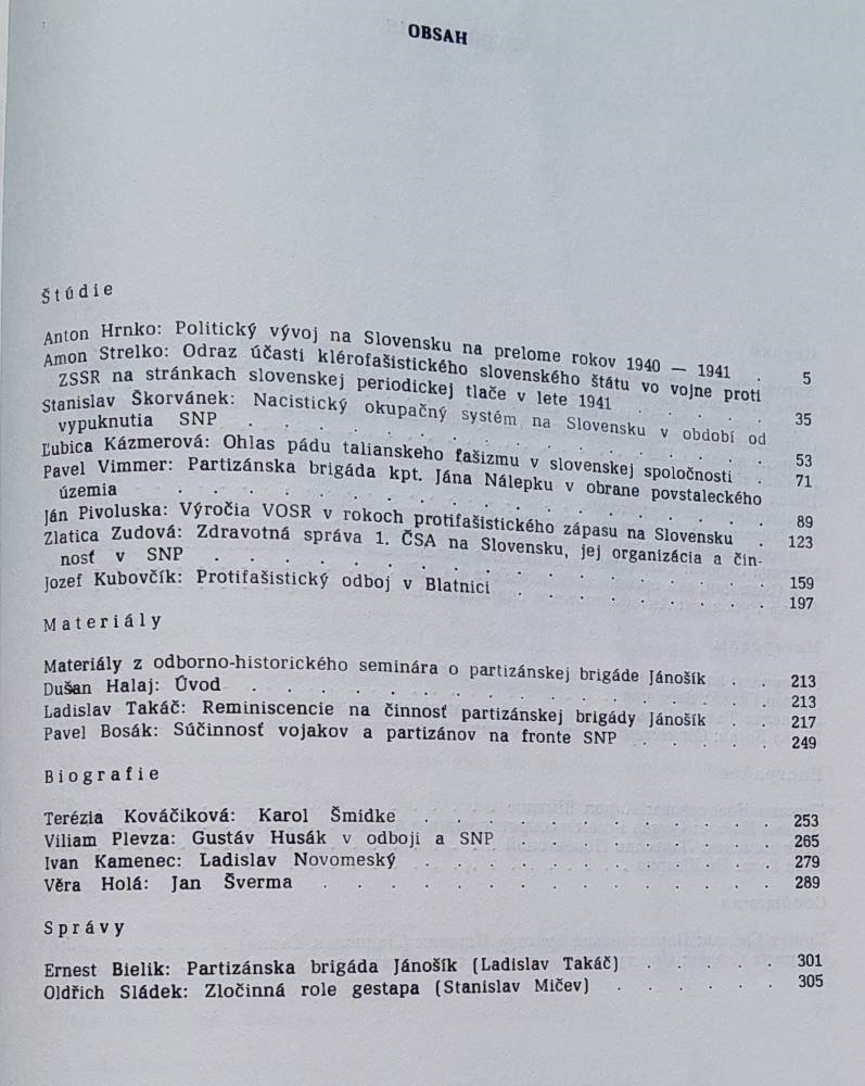 Zborník Múzea Slovenského národného povstania 13.