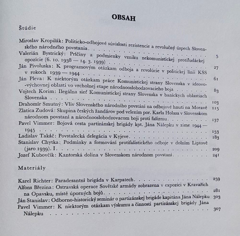 Zborník Múzea Slovenského národného povstania 14.