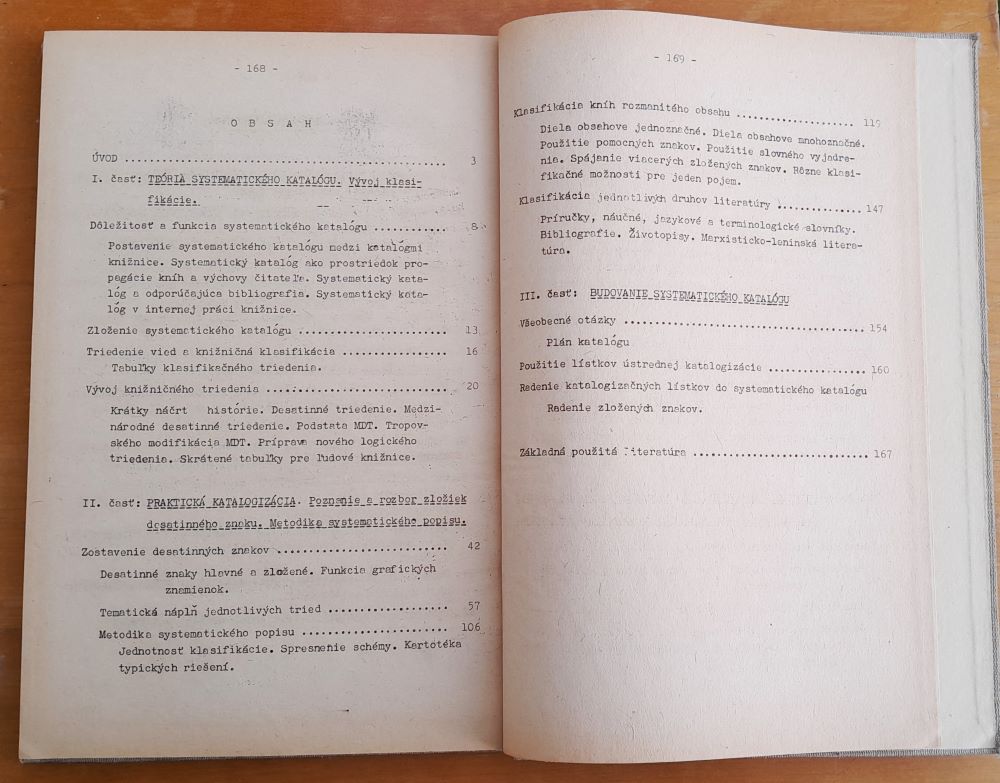 Systematický katalóg / Edícia Príručky pre knihovníkov