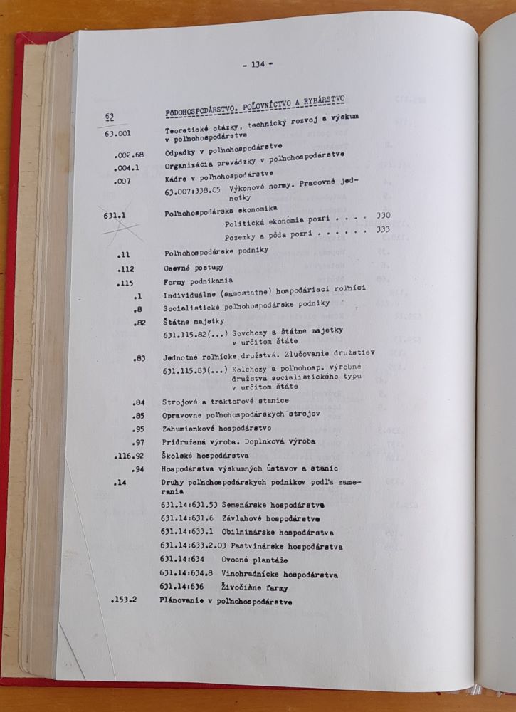 Tabuľky systematického triedenia pre ľudové knižnice