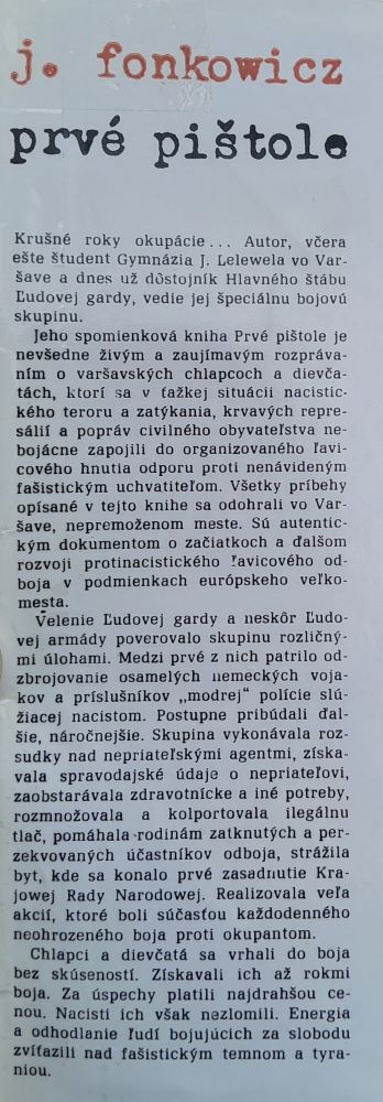 Prvé pištole / Edícia Memoáre
