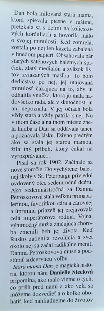 Stará mama Dan