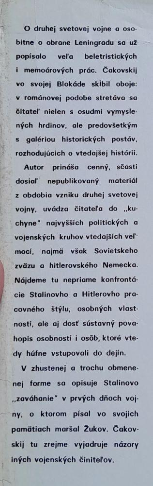Blokáda 1. 2.