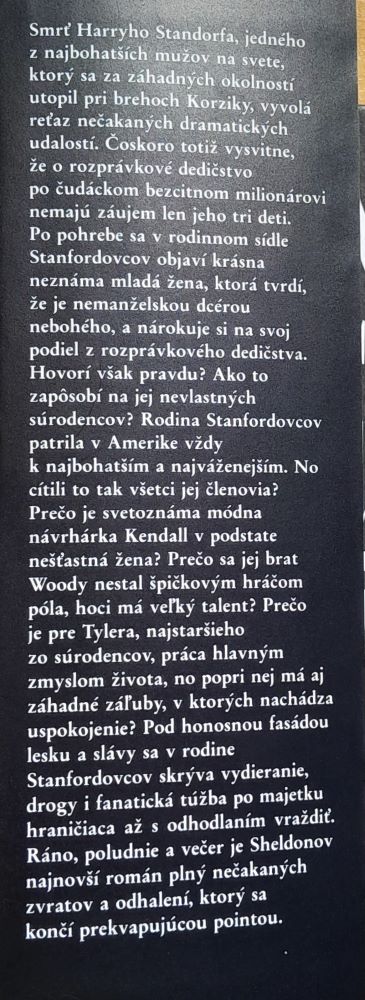 Ráno, poludnie, večer / Sidney Sheldon