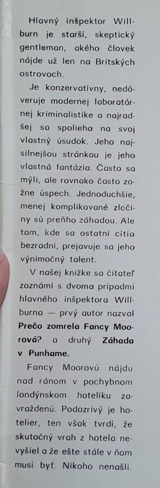 Demisia inšpektora Willburna