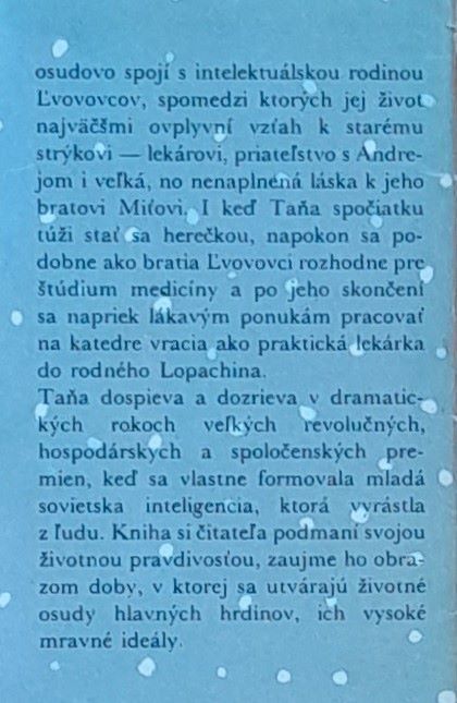 Tanina mladosť / Edícia Čajka