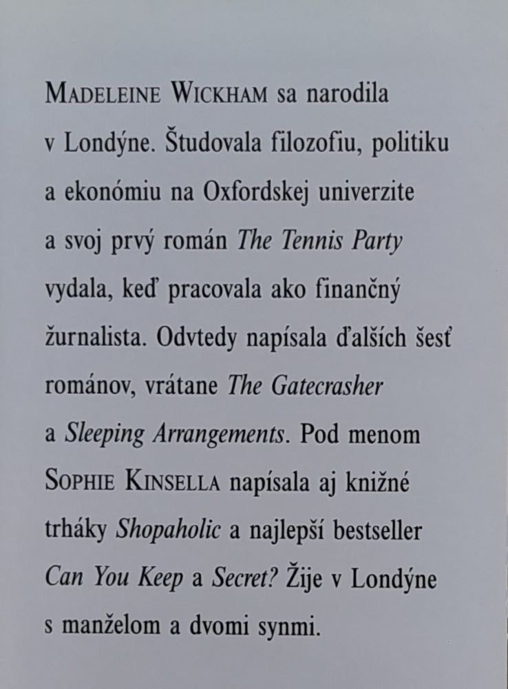 Kokteily pre tri / Tajomstvá, votrelci a kvapka škandálu