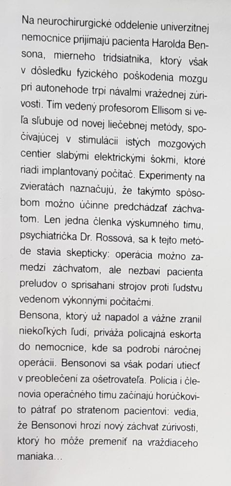 Človek terminál / Michael Crichton