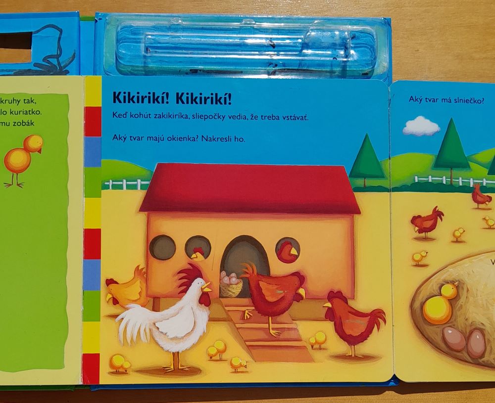 Farma / Veľkosti a tvary / Učenie hrou / Bez fixy