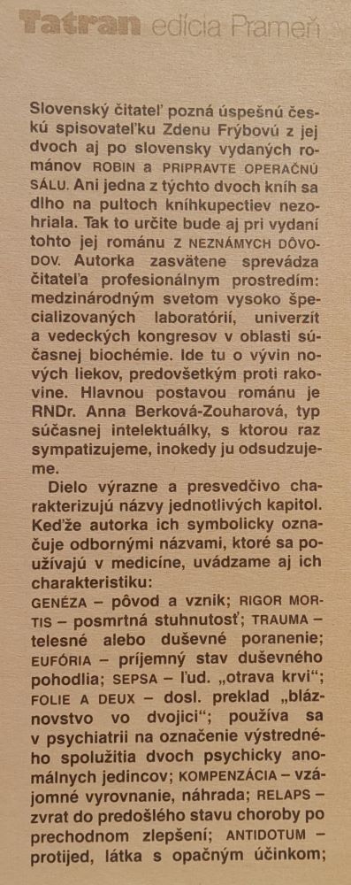 Z neznámych dôvodov / Edícia Prameň