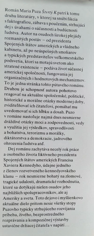 Štvrtý