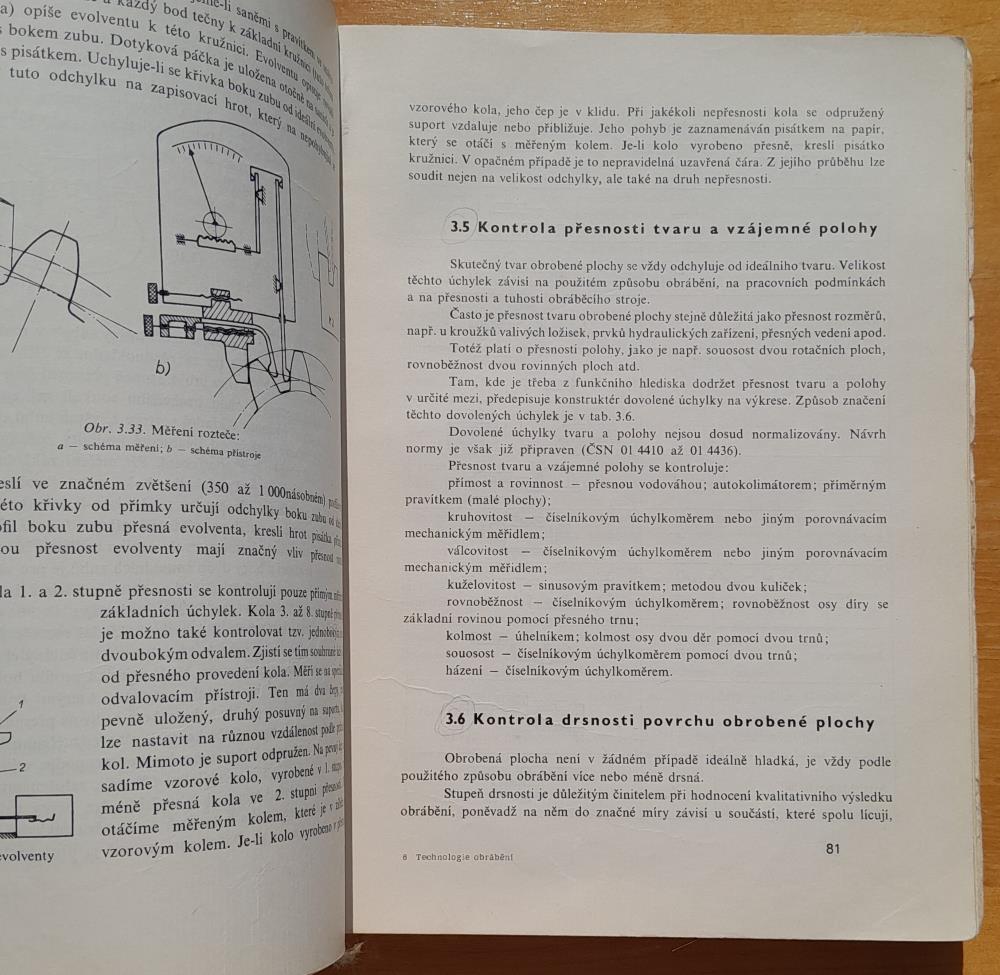 Technologie obrábění