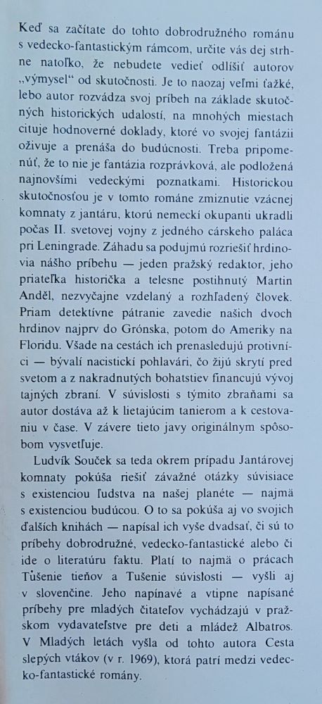 Prípad jantárovej komnaty / Klub mladých čitateľov