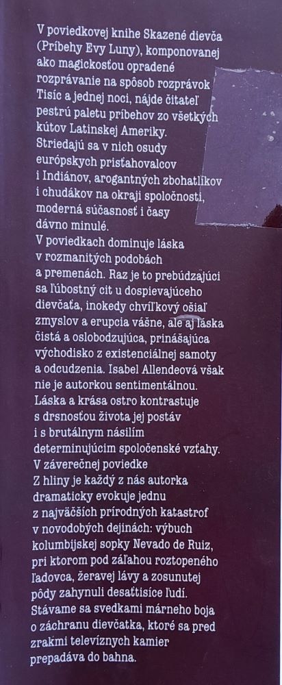 Skazené dievča / Príbehy Evy Luny