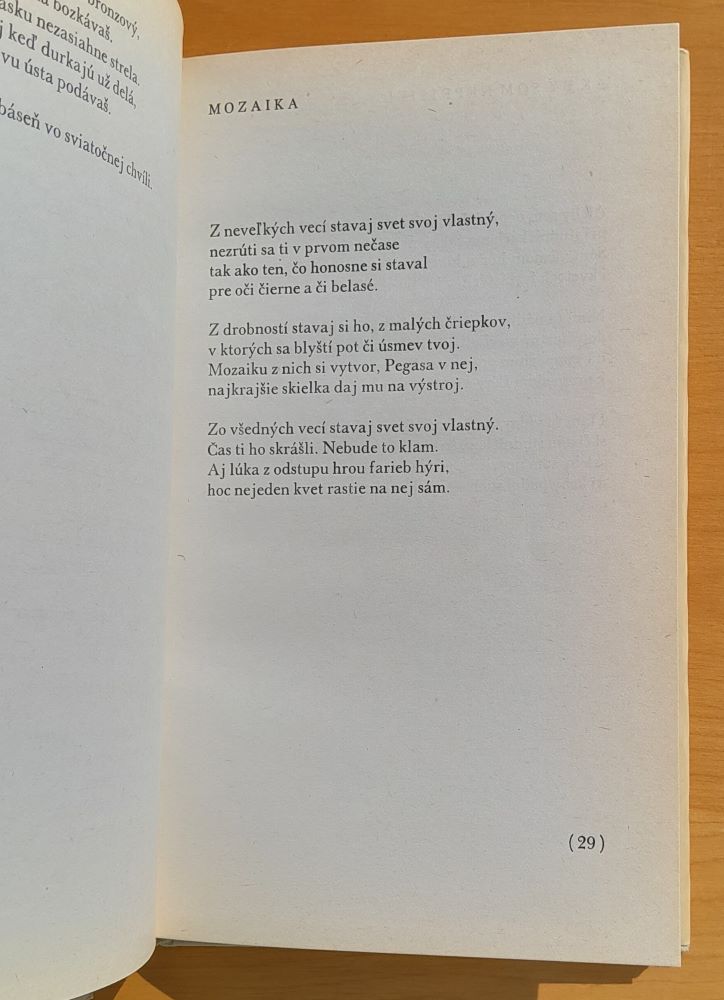 Čakaj ma pri púpavách / Nová poézia