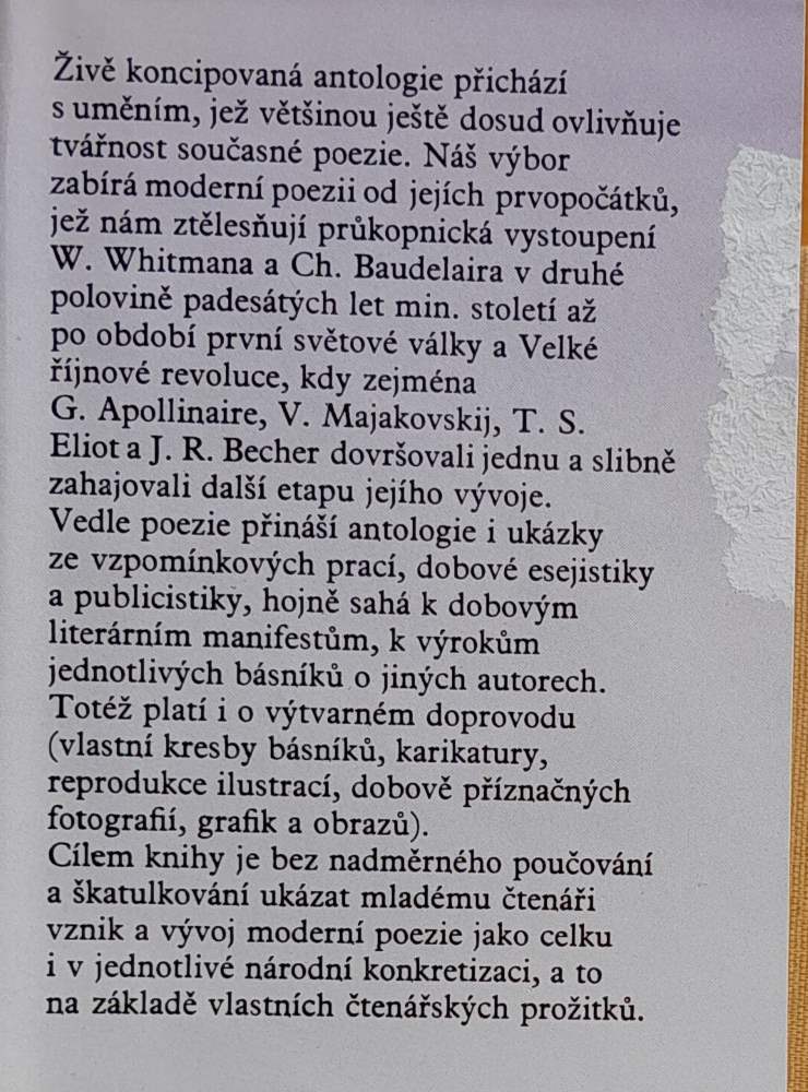 Poezie přelomu století