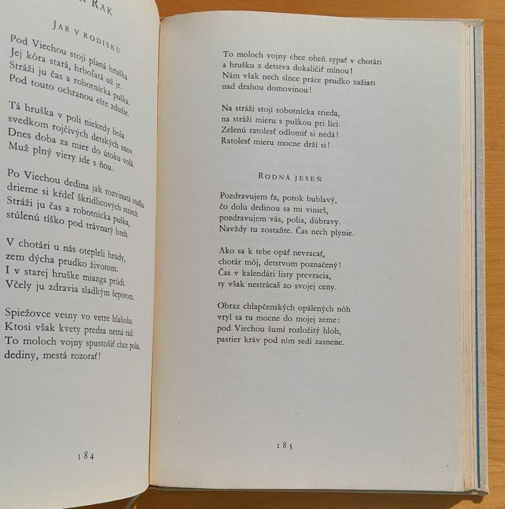 Slovenské jaro / Ze slovenské poesie 1945 - 1955