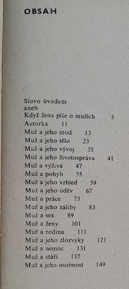 Muž a jeho svět