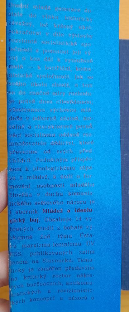 Mládež a ideologický boj