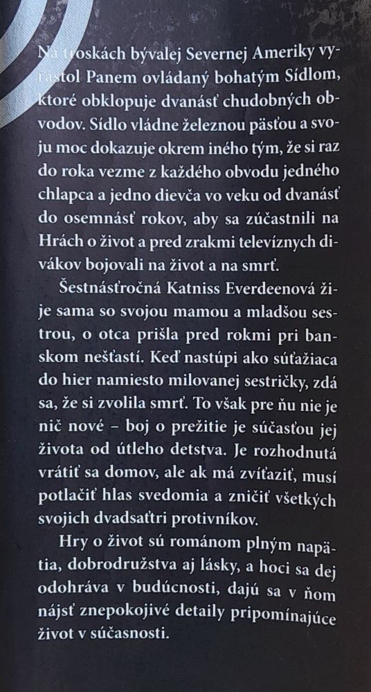 Hry o život / 1. časť trilógie