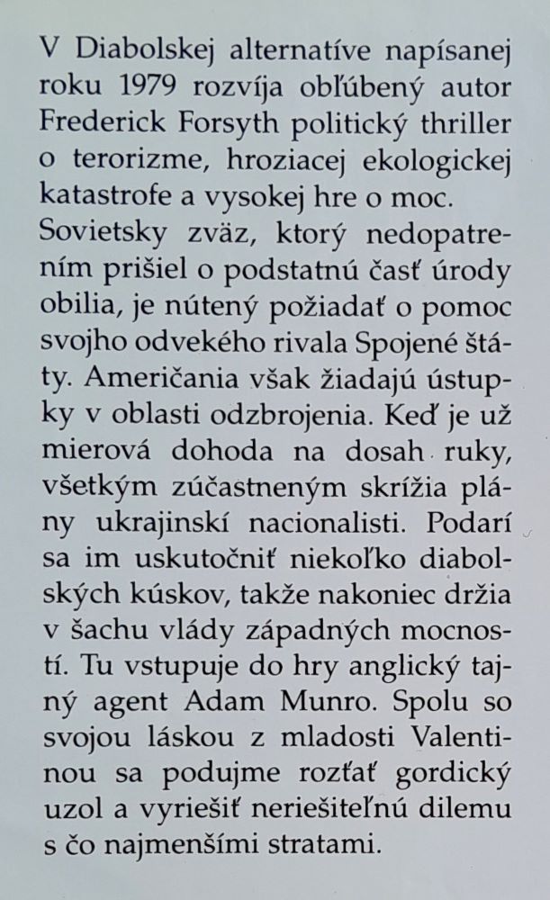 Diabolská alternatíva / Frederick Forsyth