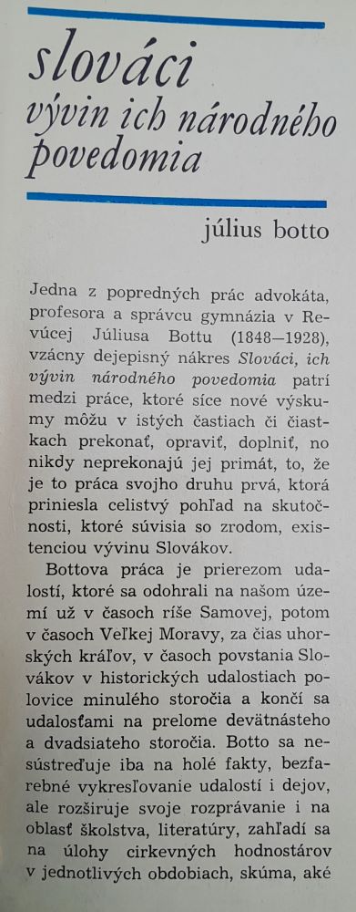 Slováci - vývin ich národného povedomia / Hviezdoslavova knižnica