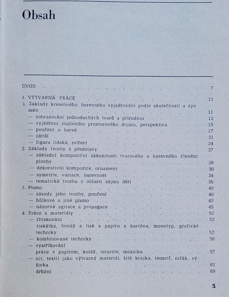 Základy výtvarné výchovy / Učebnice pro zdravotnické školy