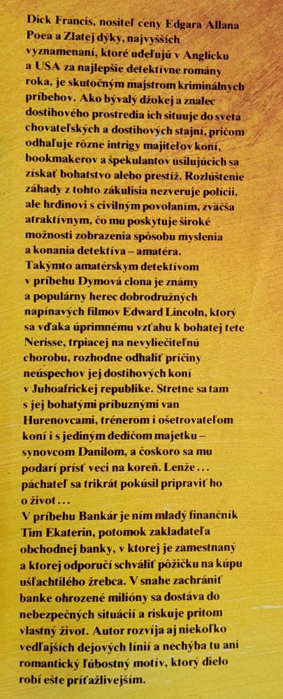 Dymová clona / Bankár