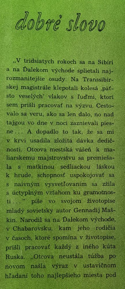 Belasé more, biela loď / Edícia Dobré slovo