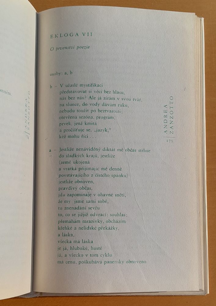 Šťastná setkání / Moderní italská poezie
