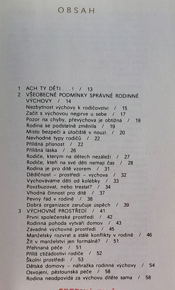 Vychováváme děti / Knihy pro rodiče