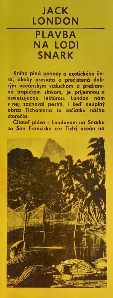Plavba na lodi Snark / Jack London / Edícia Svetom