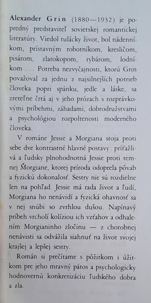 Jessie a Morgiana / Edícia Lipa