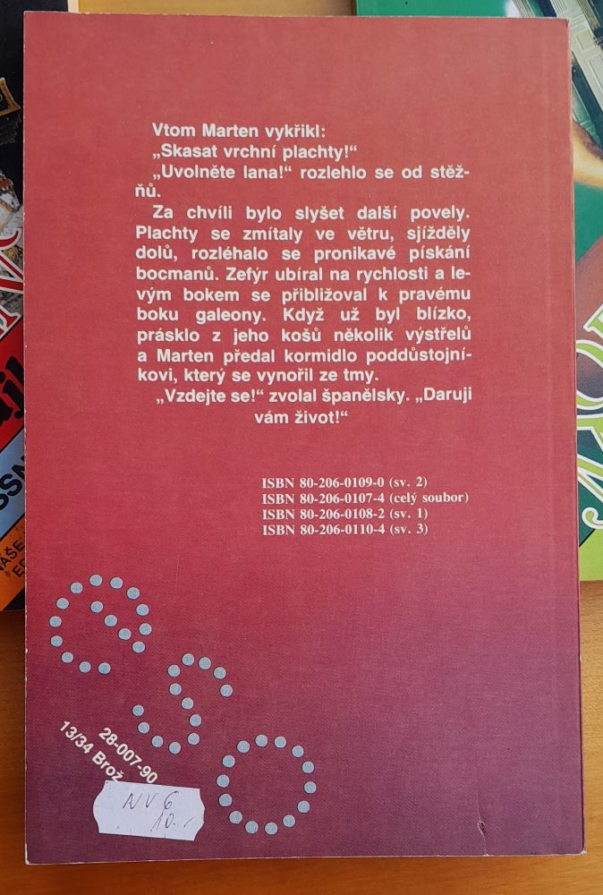 Korzár Marten / 1. Černá vlajka / 2. Červené kříže / 3. Zelená brána