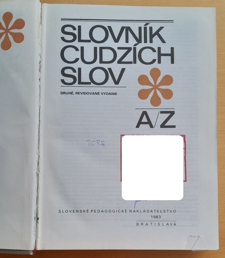 Slovník cudzích slov A-Z
