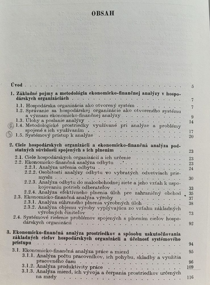 Ekonomicko-finančná analýza v podniku / Rozbor hospodárskej činnosti