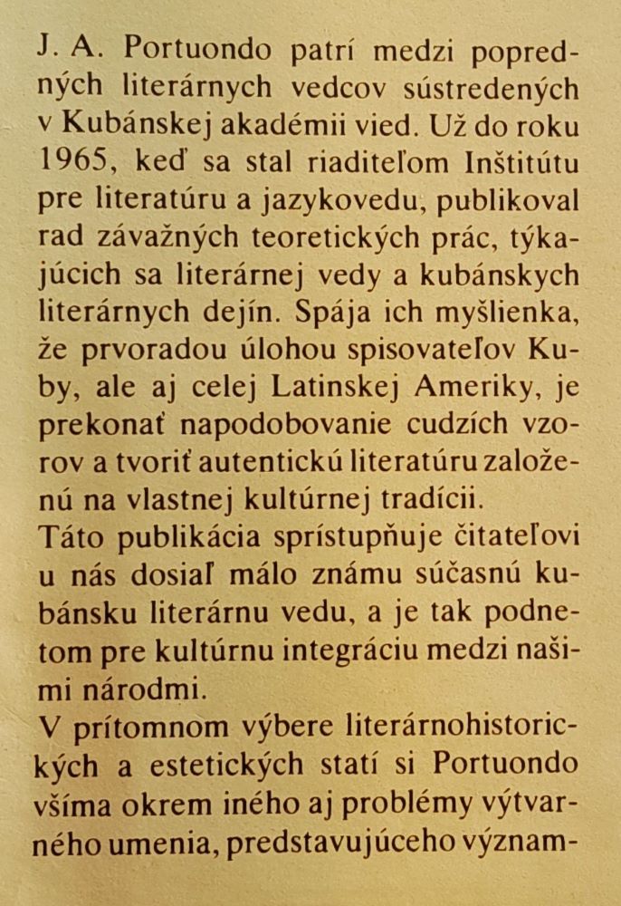 Kubánske štúdie / Studia litteraria