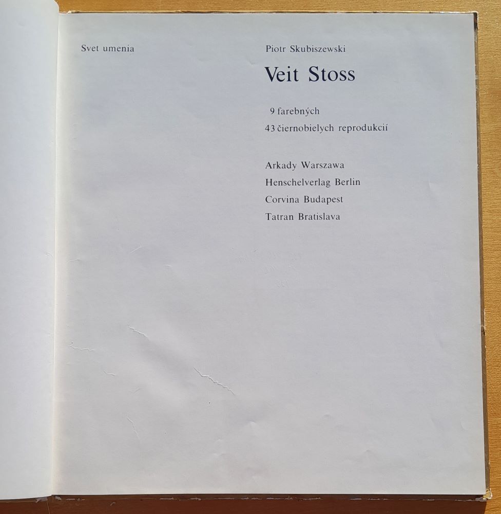 Veit Stoss / Svet umenia