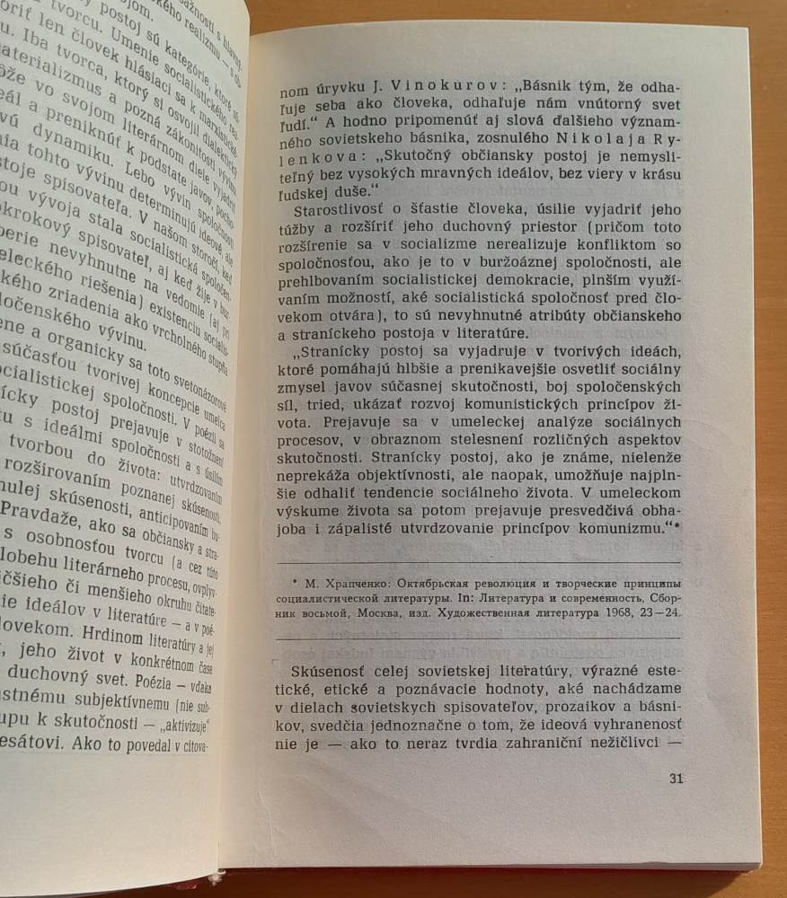 Súčasná sovietska poézia a próza