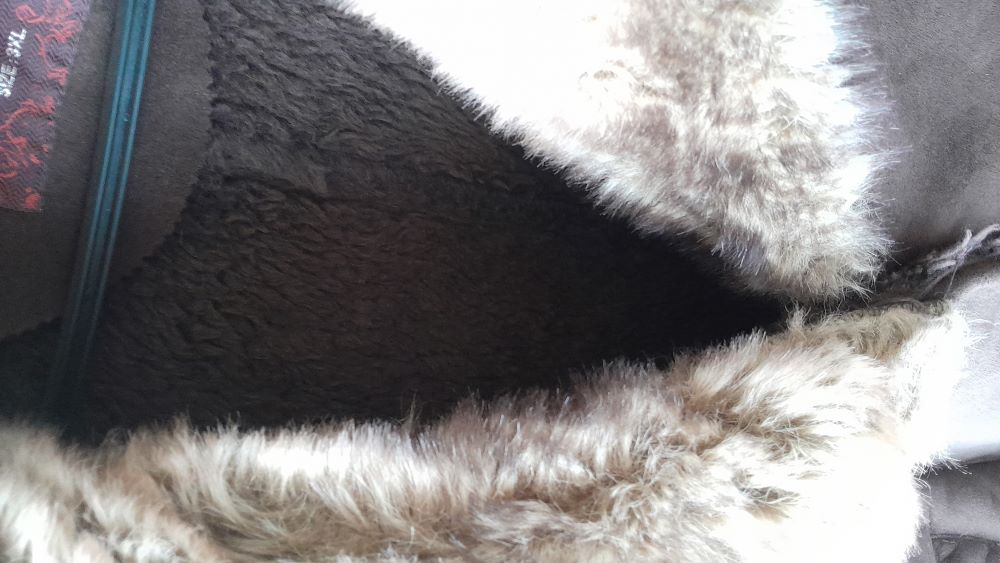 Dámsky kožušinový kabátik / umelá kožušinka, textil, mäkký a hrejivý