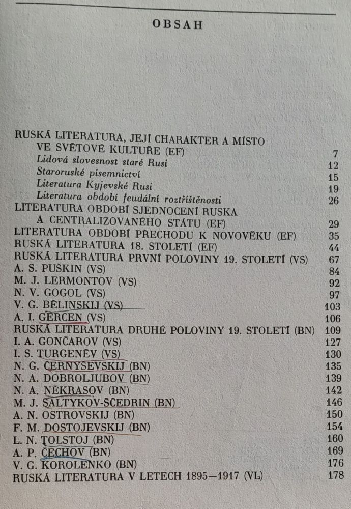 Přehled ruské literatury od nejstarších dob po dnešek
