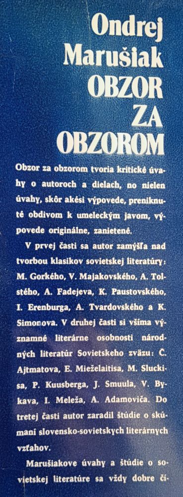 Obzor za obzorom