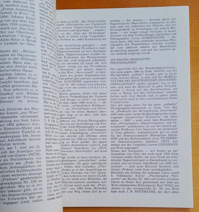 Geheimnisvolles Licht-Bild Anfänge der Photographie in der Steiermark